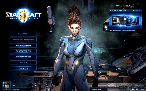StarCraft II Legacy of the Void Setup Free Download