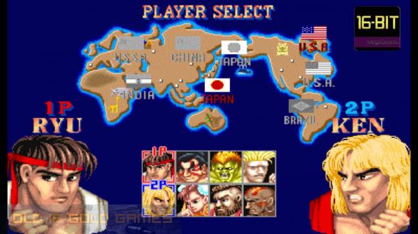 Street Fighter II Features