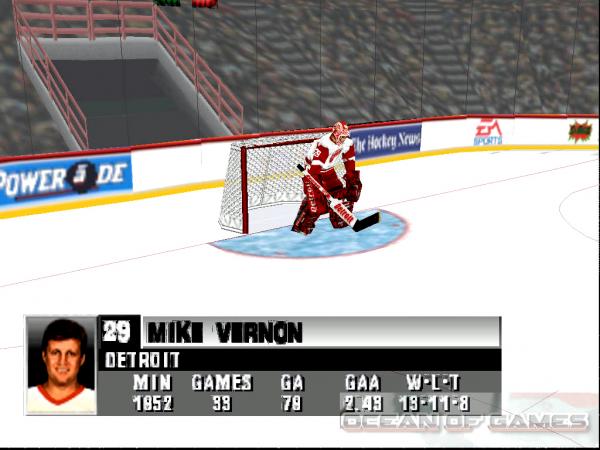 NHL 98 Features