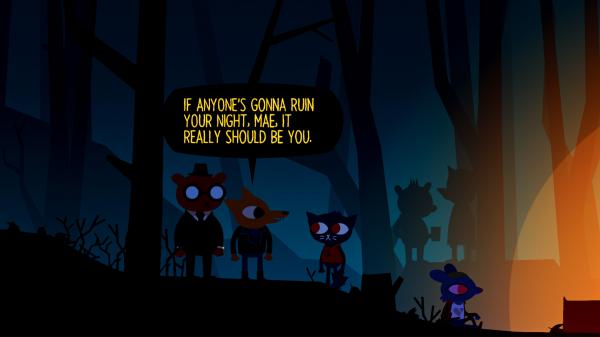 Night in the Woods Features